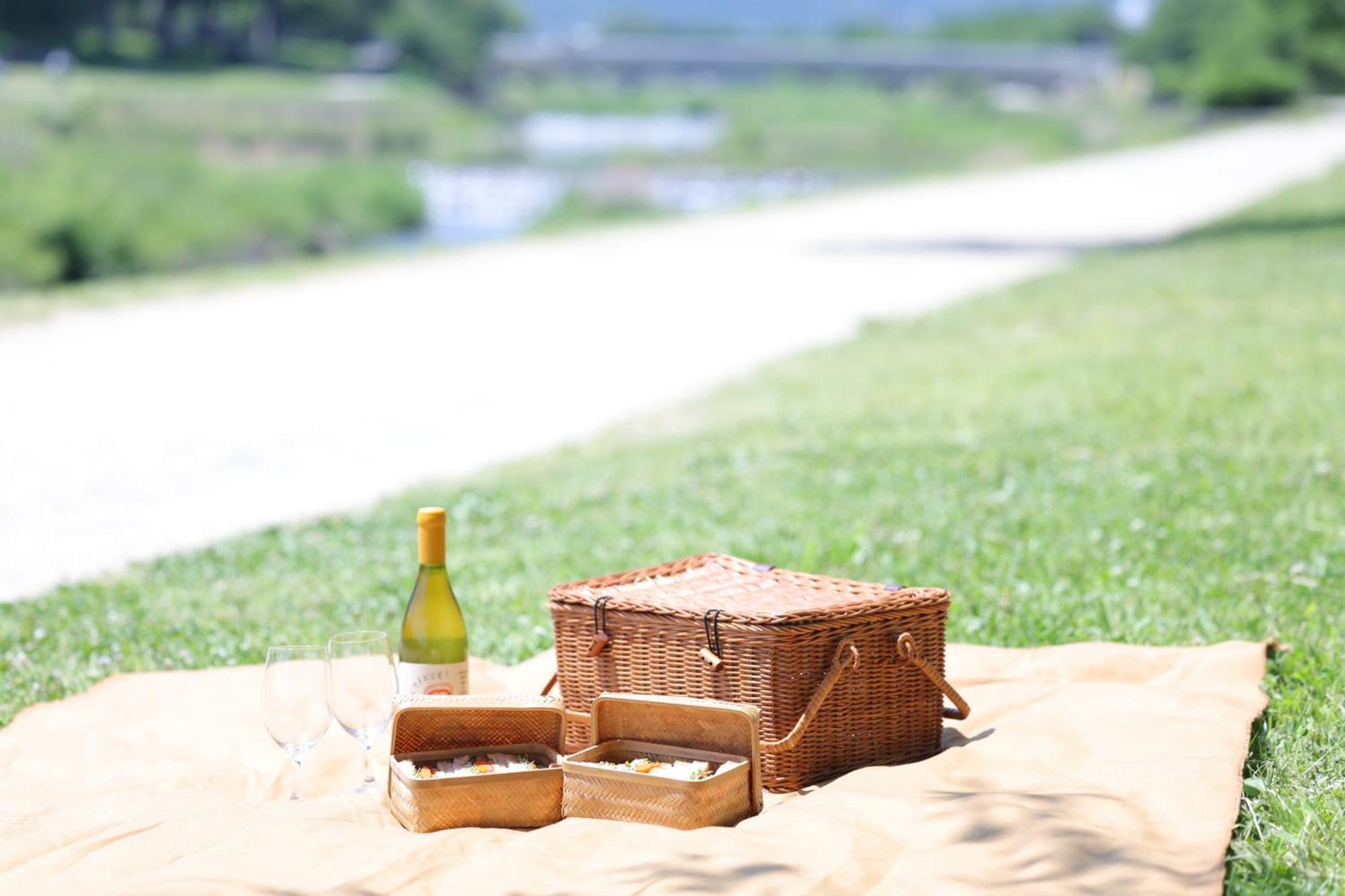 Nohga Hotel Kiyomizu Kjóto Exteriér fotografie A picnic