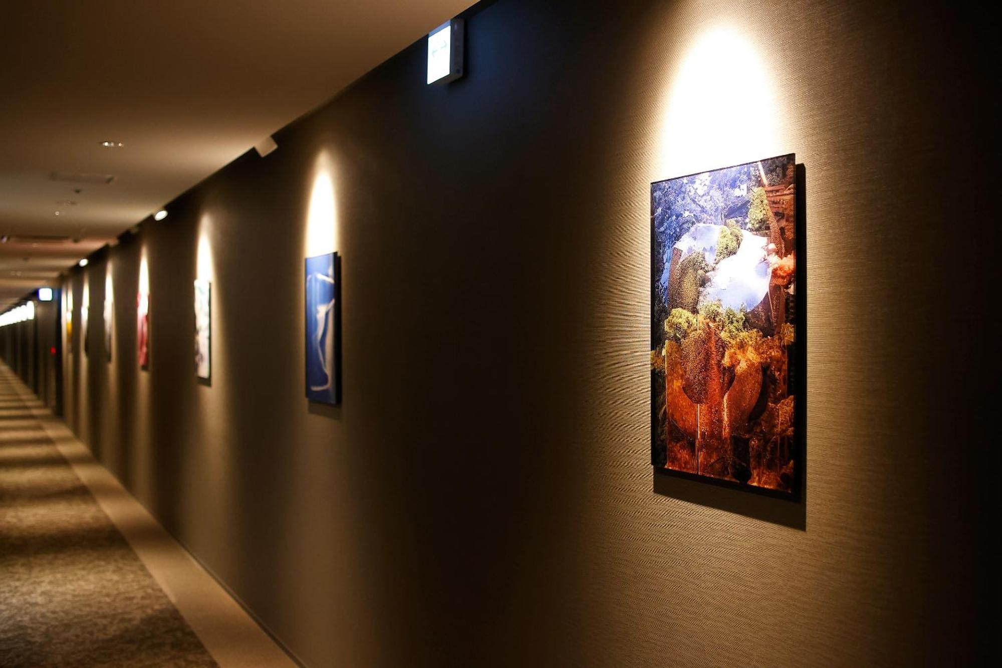 Nohga Hotel Kiyomizu Kjóto Exteriér fotografie Artwork by the artist in a hotel