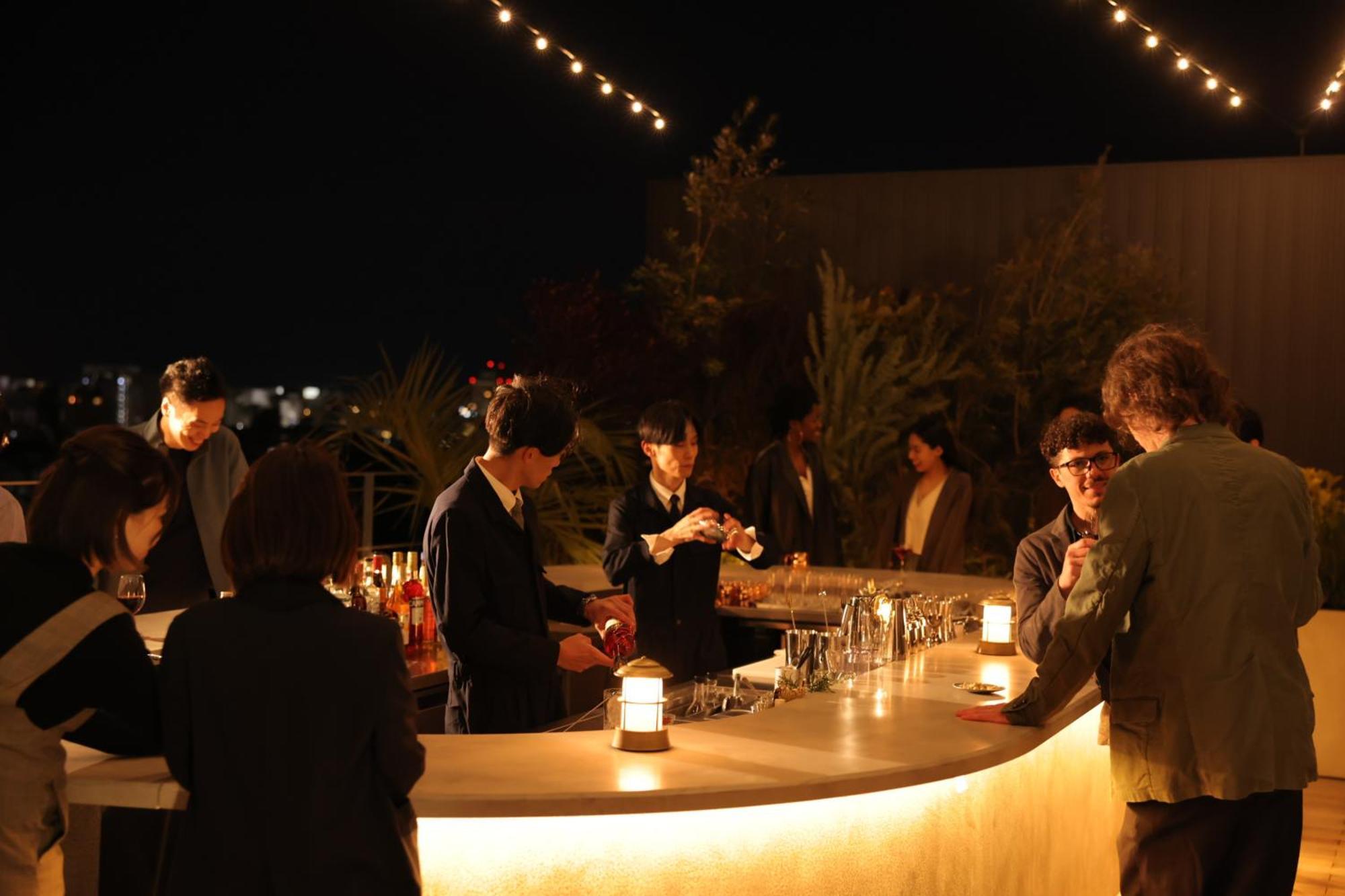 Nohga Hotel Kiyomizu Kjóto Exteriér fotografie A rooftop bar in Tokyo