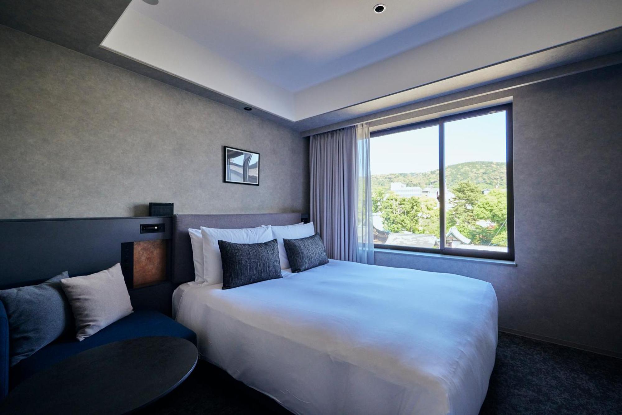 Nohga Hotel Kiyomizu Kjóto Exteriér fotografie A bedroom at the hotel
