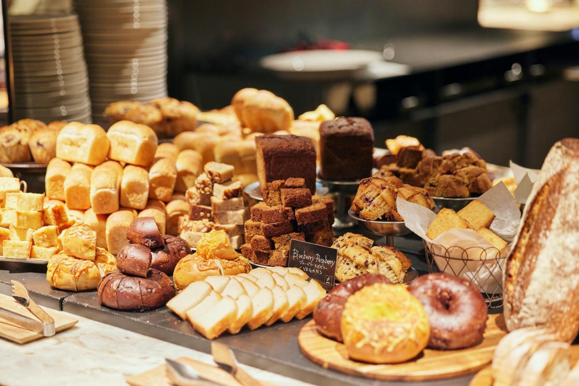 Nohga Hotel Kiyomizu Kjóto Exteriér fotografie A selection of baked goods